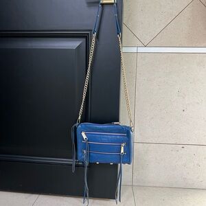 Blue Rebeca minkoff cross body bag